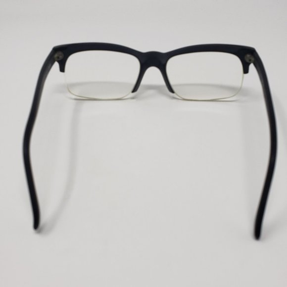 IDC Linettes 802 Black Half Rim Eyeglass Frames - Picture 3 of 10